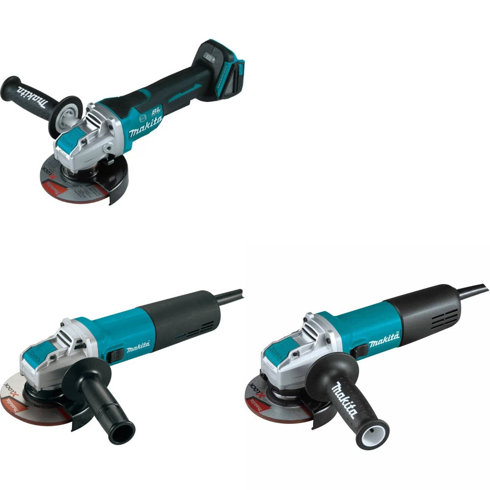 Makita XAG26Z Angle Grinder Kit W/ GA5080 and FREE GA4570