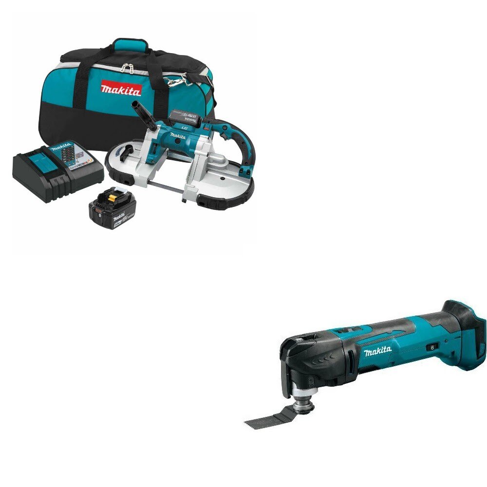 Makita XBP02TX Band Saw Kit W/ FREE XMT03Z Multi-Tool