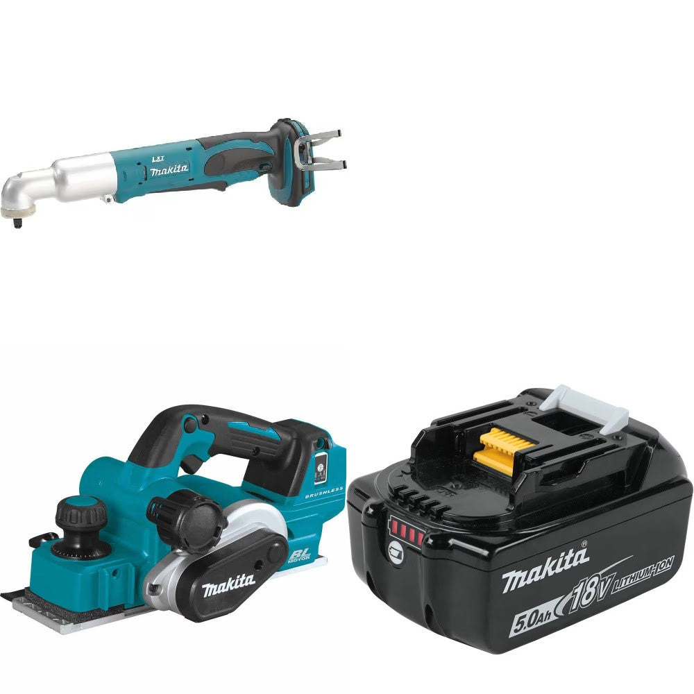Makita XLT02Z Angle Impact Wrench Kit W/ Planer and FREE Battery