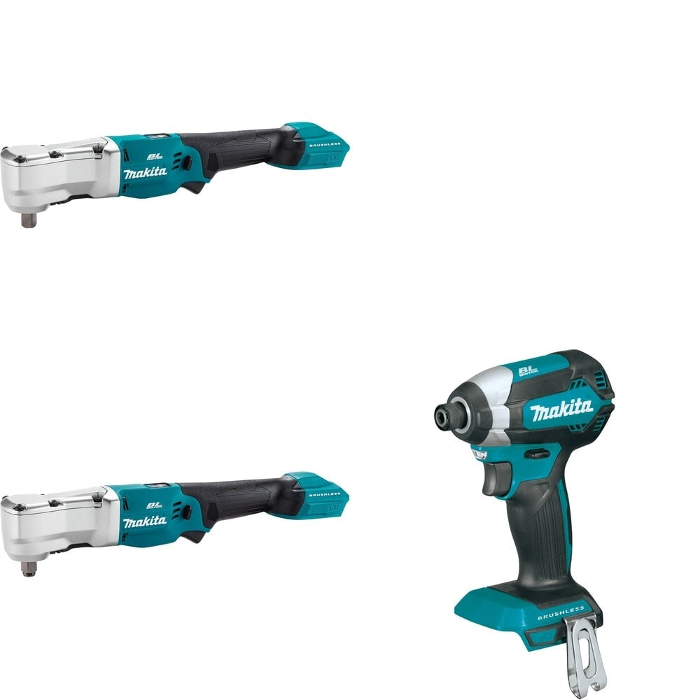 Makita XLT04Z Angle Impact Wrench W/ XLT05Z Angle Impact Wrench and FREE XDT13Z Impact Driver