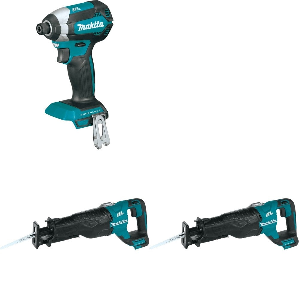 Makita XRJ05Z[2] Recipro Saw W/ FREE XDT13Z Impact Driver