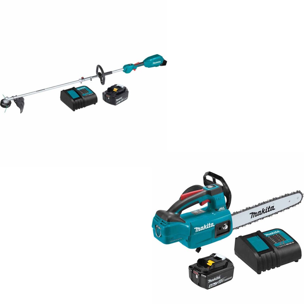 Makita XUX02SM1X1 Power Head Kit W/ FREE XCU10SM1 Chain Saw Kit