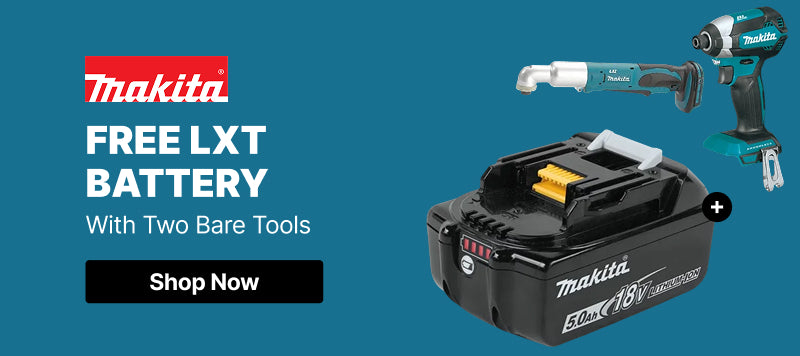 Makita Free LXT Battery with Two Bare Tools