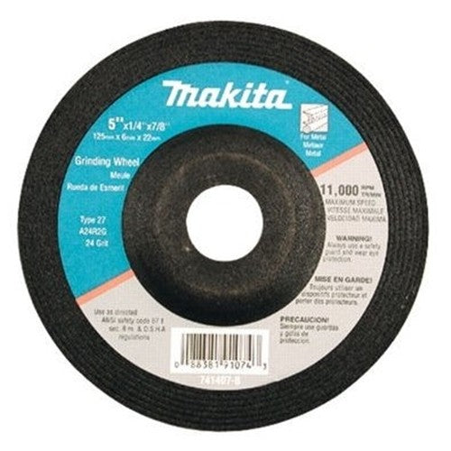 Makita 741423-B-25 4-1/2 x 7/8 x 1/4-inch Grinding Wheel