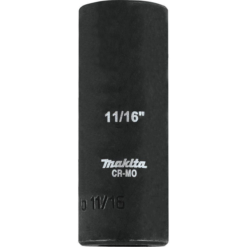 Makita A-99596 11/16" Deep Well Impact Socket, 3/8" Drive