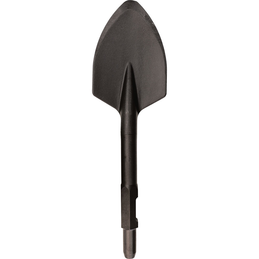 Makita B-10300 4-3/4"W x 19"L Pointed Clay Spade, Makita Large Shank