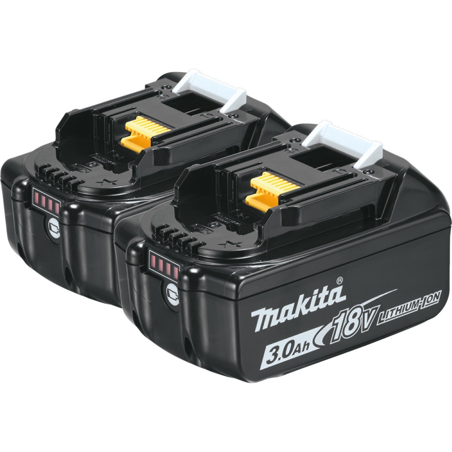 Makita BL1830B-2 18V LXT Li-Ion 3.0 Ah Battery, 2-Pack