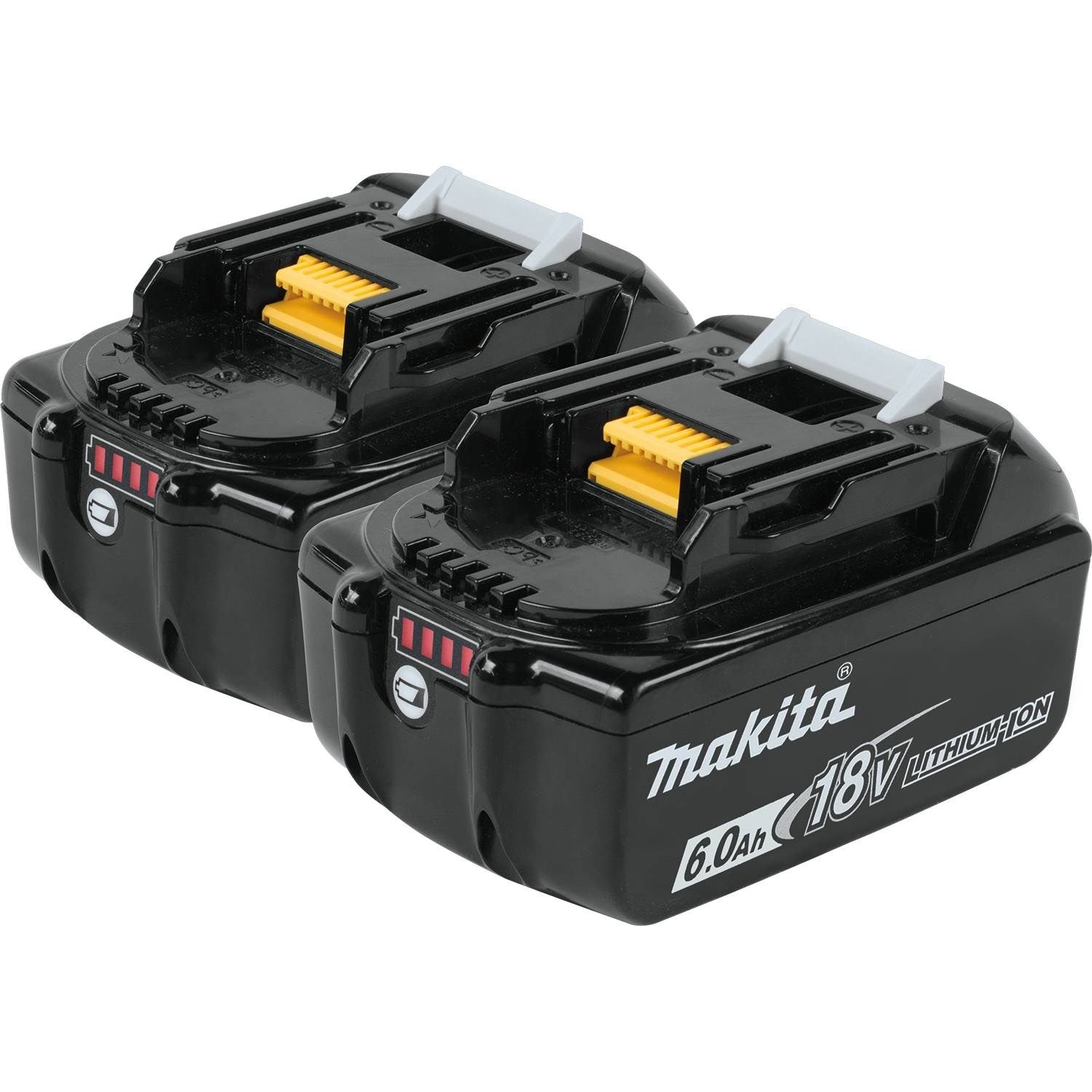Makita BL1860B-2 18V 6.0 Ah LXT Lithium-Ion Battery 2-Pack