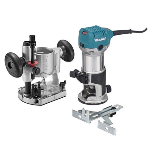 Makita RT0701CX7 1-1/4 HP Compact Router Kit with Plunge Base