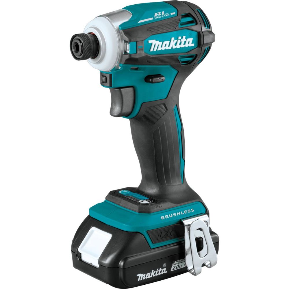 Makita XDT19R 18V LXT Lithium-Ion Compact Brushless Cordless Quick-Shift Mode 4-Speed Impact Driver Kit (2.0Ah)